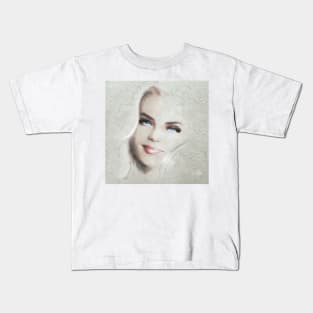 Blue Eyes Blond 22 Kids T-Shirt